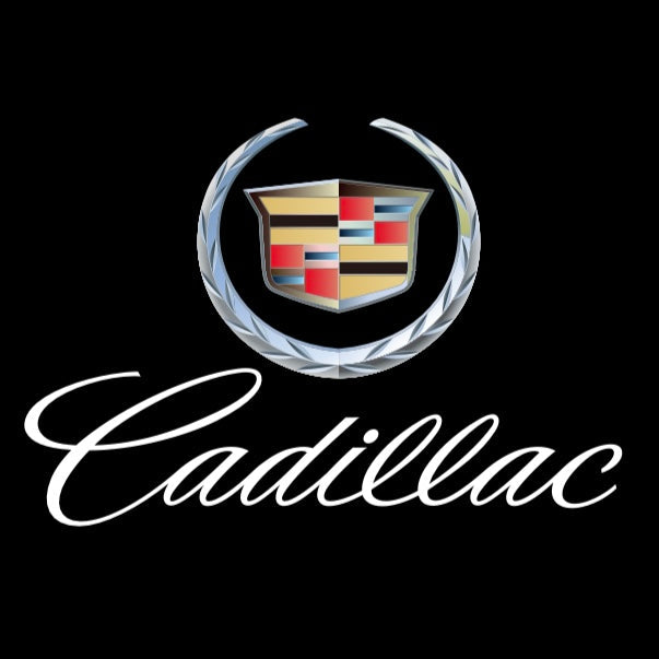 CADILLAC ORIGINAL LOGO PROJECTOT LIGHTS Nr.2655 (quantity 1 = 2 Logo Films /2 door lights）