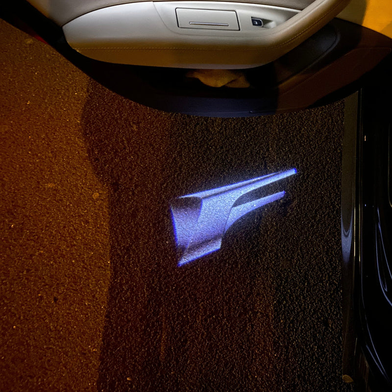 LEXUS  RC F  LOGO PROJECROTR LIGHTS Nr.01 (quantity 1 = 1 sets/2 door lights)