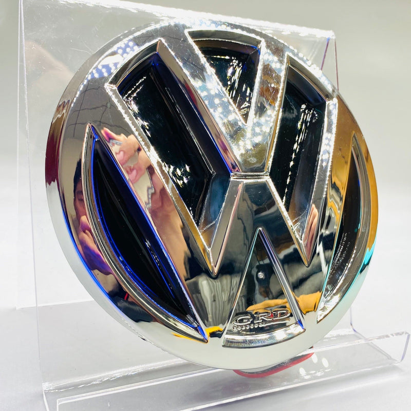 VW   Front Grill Logo LED with dznamic indicator - diameter 【137 mm】