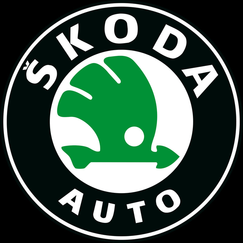 SKODA ORIGINAL LOGO PROJECTOT LIGHTS Nr.81(quantity  1 =  2 Logo Film /  2 door lights)