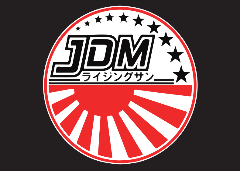 JDM LOGO PROJECTOT LIGHTS Nr.07 (quantity 1 = 1 sets/2 door lights)