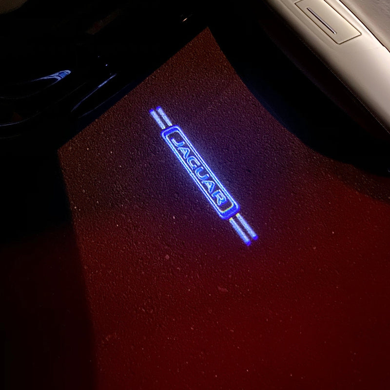 JAGUAR Blue Color LOGO PROJECROTR LIGHTS Nr.12 (quantity 1 = 1 sets/2 door lights)