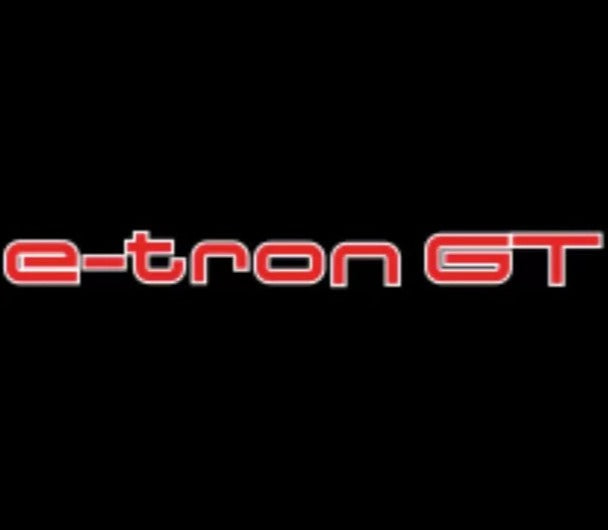 AUDI  E-TRON GT LOGO PROJECTOT LIGHTS Nr.3707