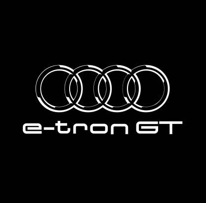 AUDI  E-TRON GT LOGO PROJECTOT LIGHTS Nr.3710