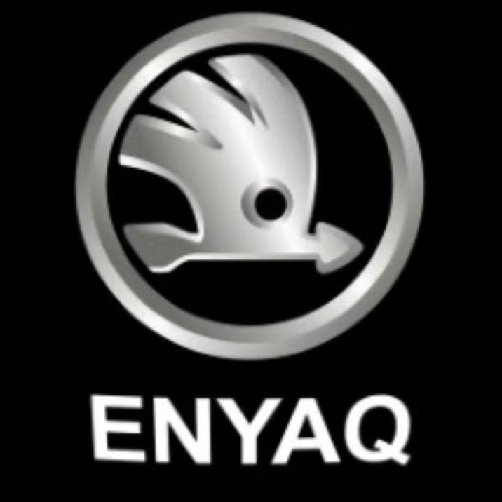 SKODA ENYAQ LOGO PROJECTOT LIGHTS Nr.43 (quantity  1 =  2 Logo Film /  2 door lights)