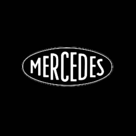 MERCEDES BENZ Original LOGO PROJECTOT LIGHTS Nr.11 (quantity 1 = 1 sets/2 door lights)