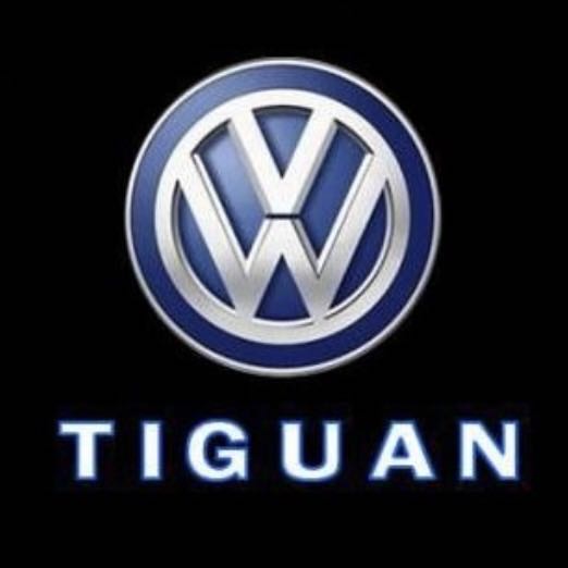 Volkswagen Door lights TIGUAN  Logo  Nr.84   (quantity 1 = 2 Logo Films /2 door lights）