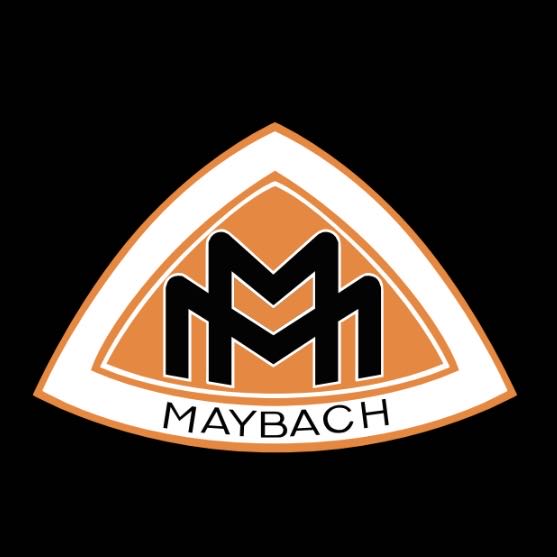 MAYBACH LOGO PROJECTOT LIGHTS Nr.1305 (quantity 1 = 2 Logo Films /2 door lights）