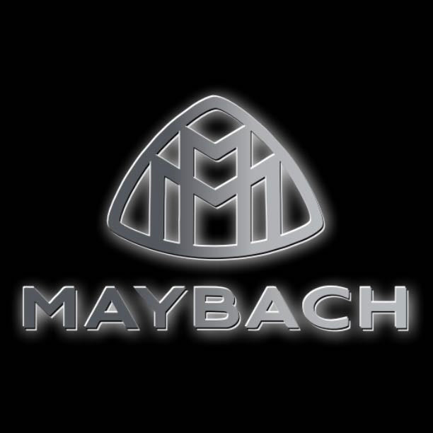 MAYBACH LOGO PROJECTOT LIGHTS Nr.1321 (quantity 1 = 2 Logo Films /2 door lights）