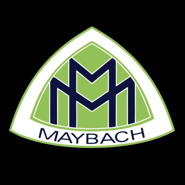 MAYBACH LOGO PROJECTOT LIGHTS Nr.1325 (quantity 1 = 2 Logo Films /2 door lights）