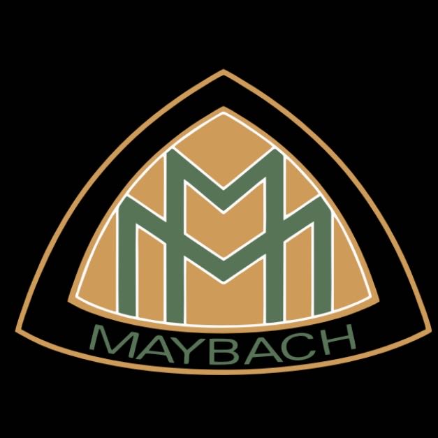 MAYBACH LOGO PROJECTOT LIGHTS Nr.1327 (quantity 1 = 2 Logo Films /2 door lights）