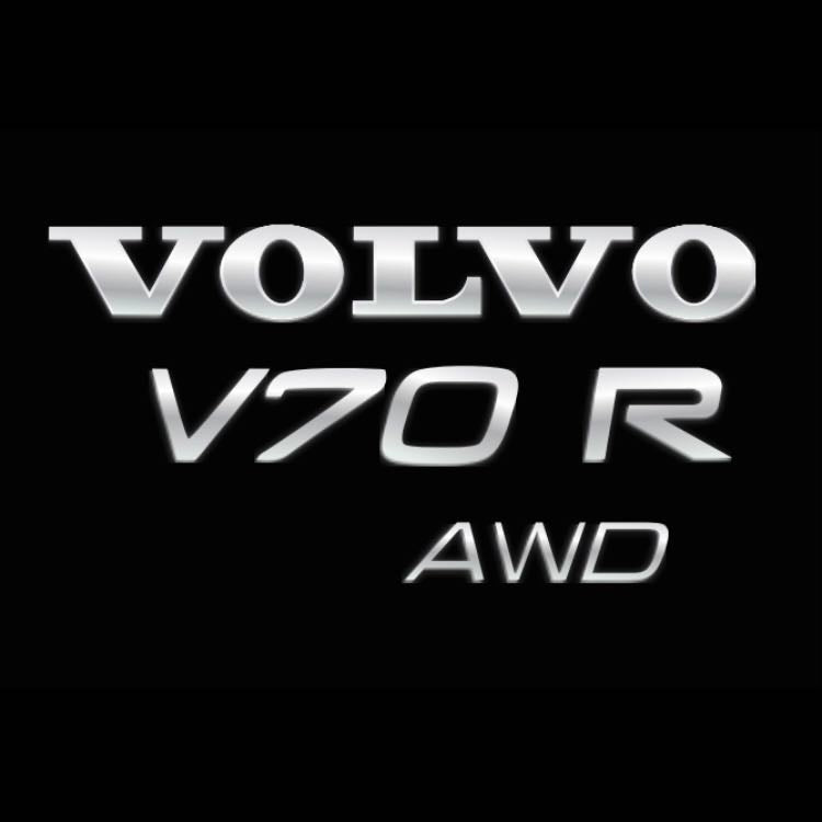 Volvo V 70 LOGO PROJECROTR LIGHTS Nr.105 (quantity  1 =  2 Logo Film /  2 door lights)