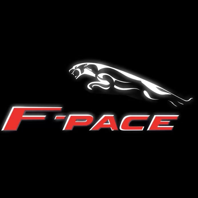 JAGUAR F PACE  LOGO PROJECROTR LIGHTS Nr.128  (quantity 1 = 1 sets/2 door lights)