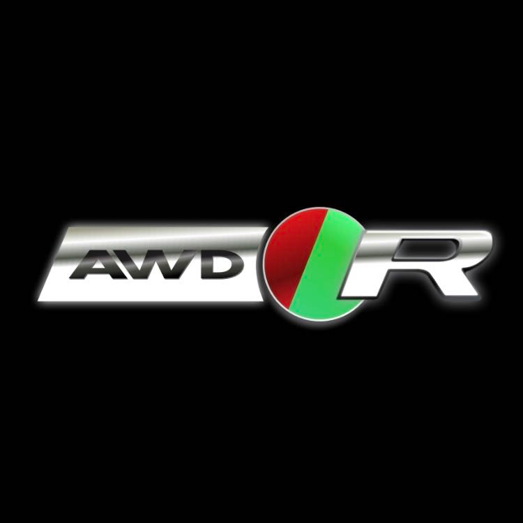 JAGUAR AWD R LOGO PROJECROTR LIGHTS Nr.68  (quantity 1 = 1 sets/2 door lights)