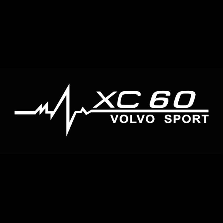 Volvo XC 60 LOGO PROJECROTR LIGHTS Nr.45 (quantity  1 =  2 Logo Film /  2 door lights)