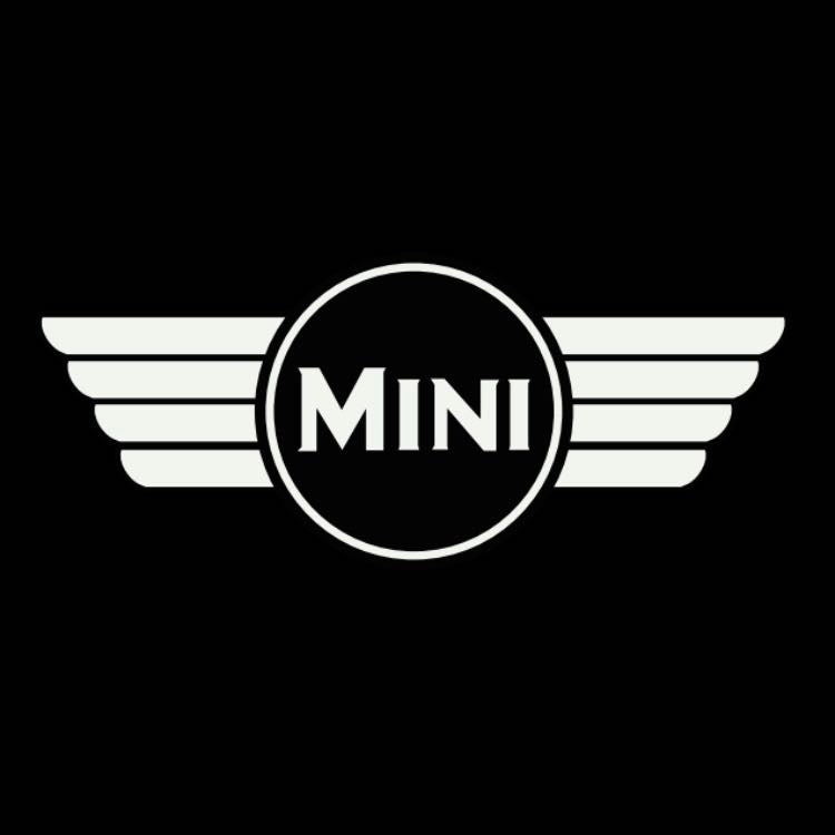 MINI ORIGINAL LOGO PROJECROTR LIGHTS Nr.31 (quantity  1 =  2 Logo Film /  2 door lights)