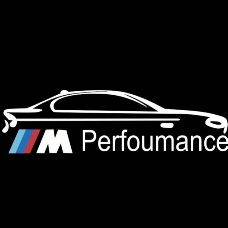 BMW M PERFORMACE  LOGO PROJECTOT LIGHTS Nr.6020 (quantity 1 = 1 sets/2 door lights)