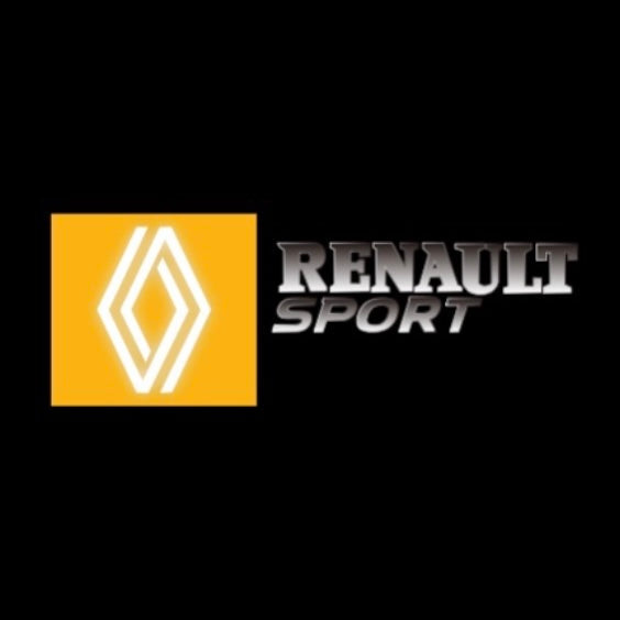 RENAULT SPORT LOGO PROJECTOT LIGHTS Nr.28074 (quantity 1 = 2 Logo Films /2 door lights )