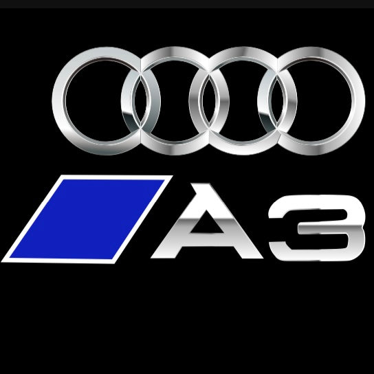 AUDI A3 LOGO PROJECTOT LIGHTS Nr.002A89