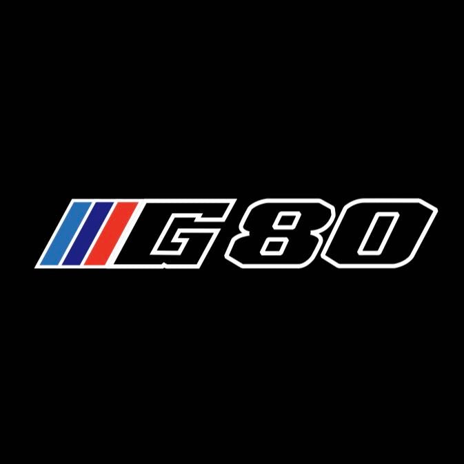 BMW  3 SERIES G80 LOGO PROJECTOT LIGHTS Nr.600x136