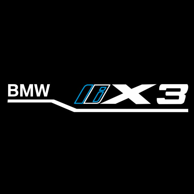 BMW     iX3    LOGO PROJECTOT LIGHTS Nr.600x122