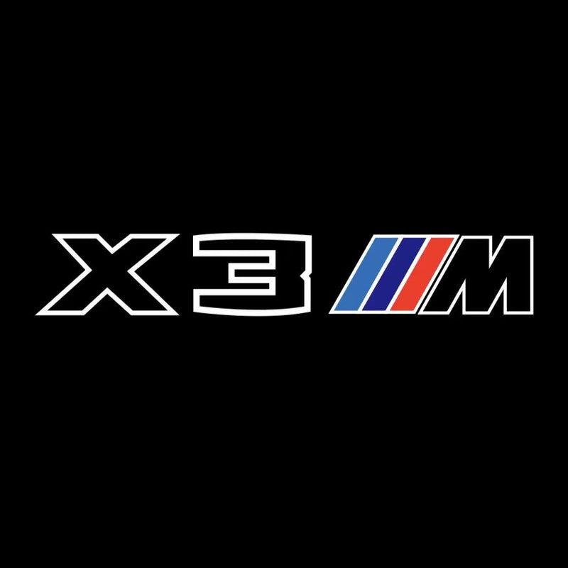 BMW  X3M  LOGO PROJECTOT LIGHTS Nr.600X314