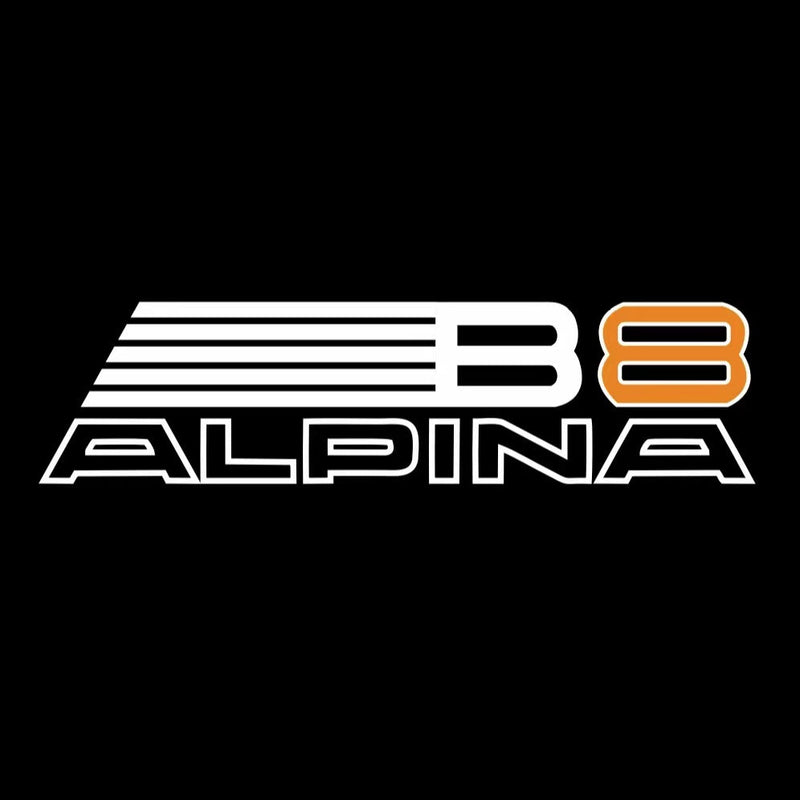 ALPINA B8 LOGO PROJECTOT LIGHTS  (quantity 1 = 1 sets/2 door lights)Nr.099B015