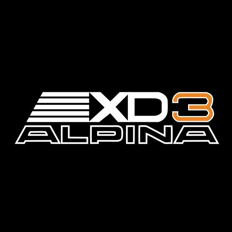 ALPINA XD3 LOGO PROJECTOT LIGHTS  (quantity 1 = 1 sets/2 door lights)Nr.099B017