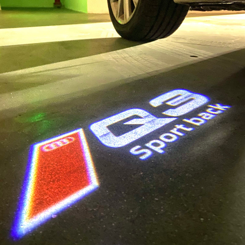 AUDI Q3 LOGO PROJECTOT LIGHTS Nr.002A57