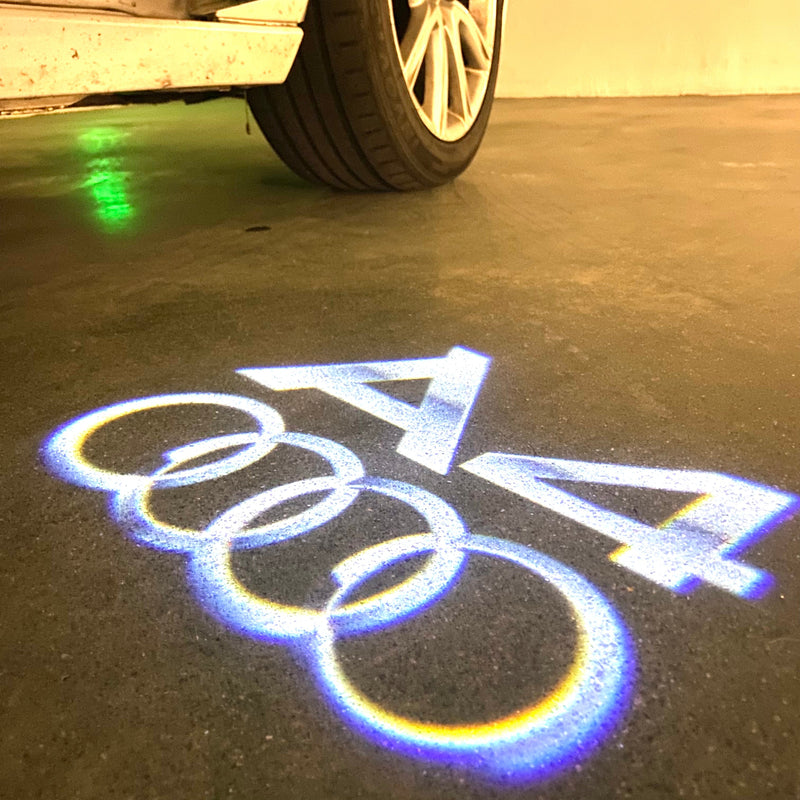 AUDI A4 LOGO PROJECTOT LIGHTS Nr.002A80