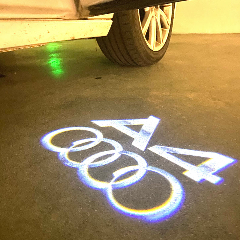 AUDI A4 LOGO PROJECTOT LIGHTS Nr.002A80