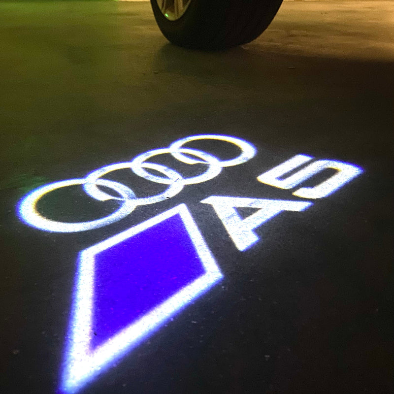 AUDI A5 LOGO PROJECTOT LIGHTS Nr.002A86