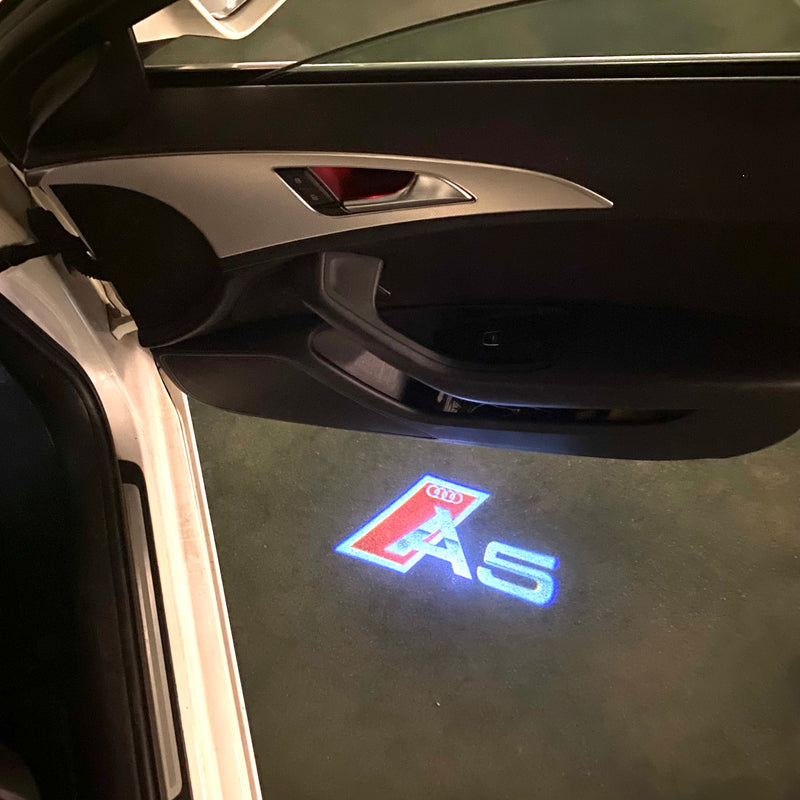 AUDI A5 LOGO PROJECTOT LIGHTS Nr.002A82