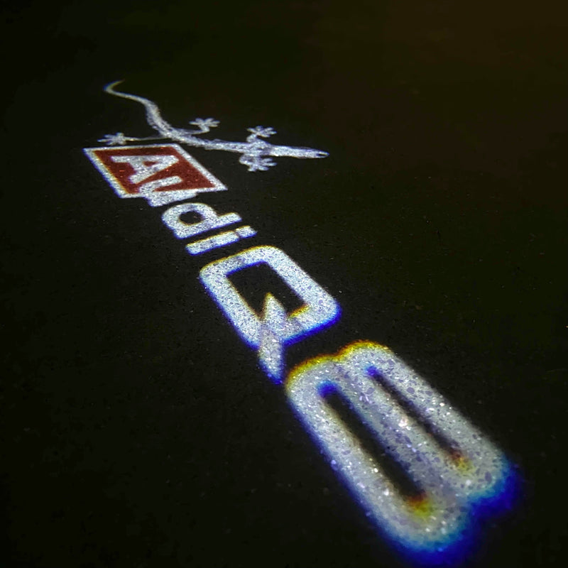 AUDI Q8 LOGO PROJECTOT LIGHTS Nr.002A38