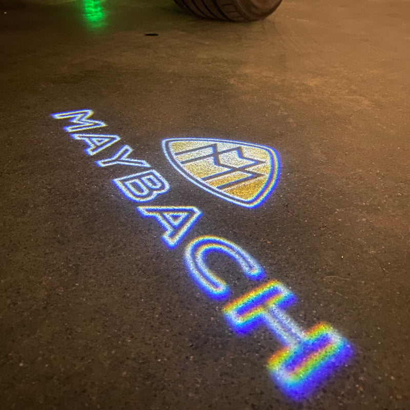 MAYBACH LOGO PROJECTOT LIGHTS Nr.1312 (quantity 1 = 2 Logo Films /2 door lights）