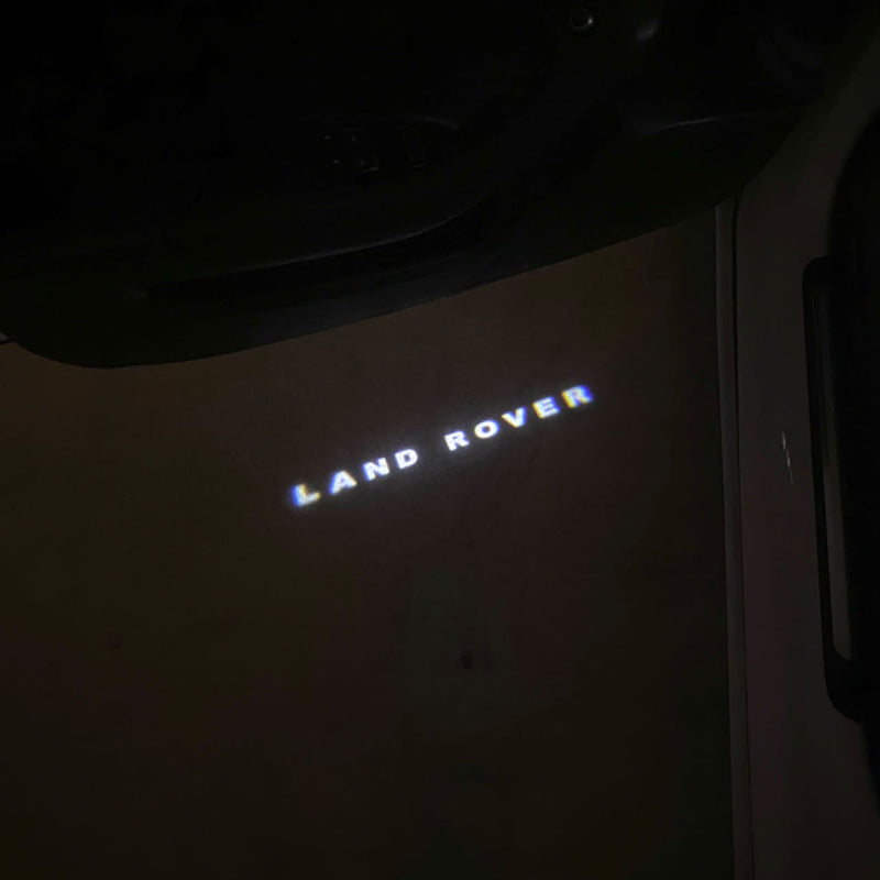 Land Rover  ORIGINAL  LOGO PROJECROTR LIGHTS Nr.1132 (quantity 1 = 1 sets/2 door lights)