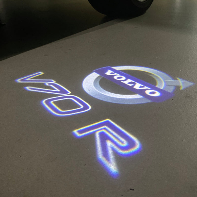 Volvo V70 R LOGO PROJECROTR LIGHTS Nr.19 (quantity  1 =  2 Logo Film /  2 door lights)