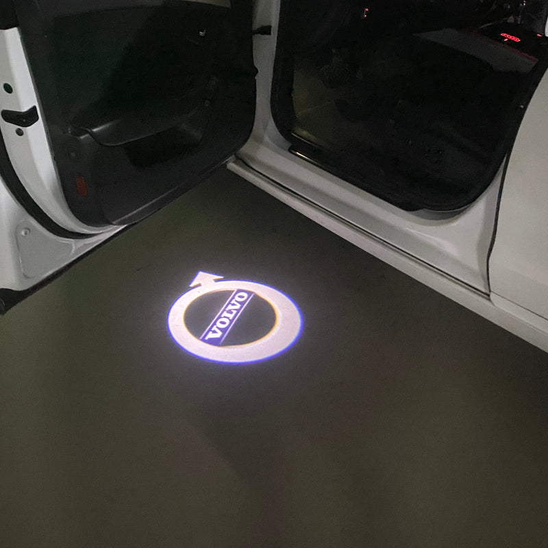 Volvo Original LOGO PROJECROTR LIGHTS Nr.01  (quantity  1 =  2 Logo Film /  2 door lights)