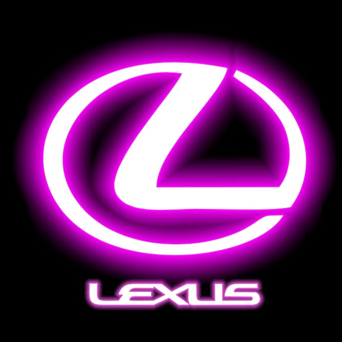 LEXUS Original LOGO PROJECROTR LIGHTS (quantity 1 = 1 sets/2 door lights) Nr.220V10