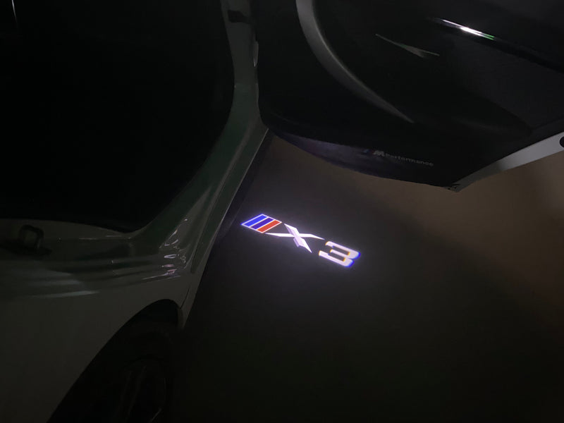 BMW  X3  LOGO PROJECTOT LIGHTS Nr.600X311