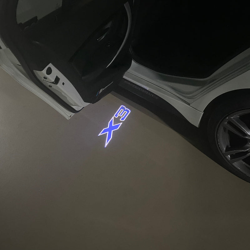 BMW  X3  LOGO PROJECTOT LIGHTS Nr.600X302