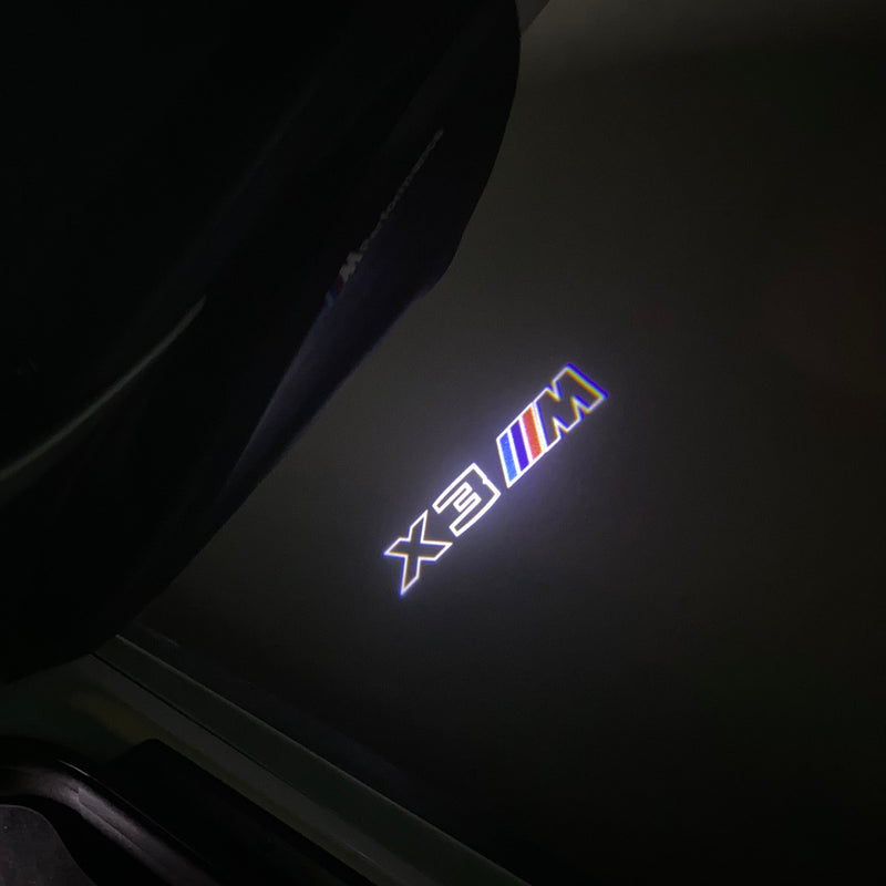 BMW  X3M  LOGO PROJECTOT LIGHTS Nr.600X314