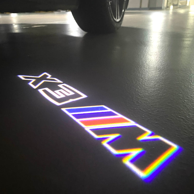 BMW  X3M  LOGO PROJECTOT LIGHTS Nr.600X314