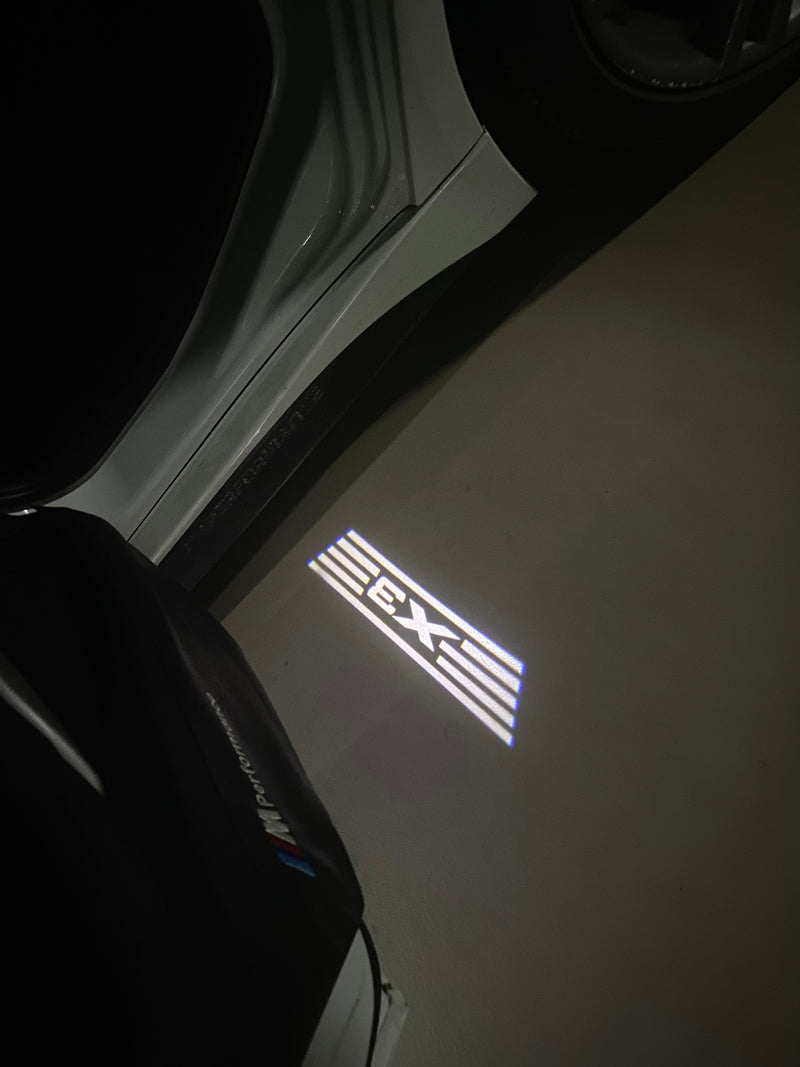 BMW  X3  LOGO PROJECTOT LIGHTS Nr.600X305