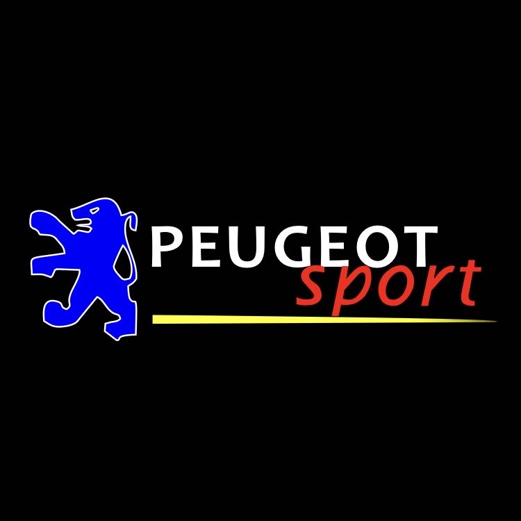 PEUGEOT SPORT  LOGO PROJECTOT LIGHTS    (quantity 1 = 2 Logo Films /2 door lights）Nr.30HH23