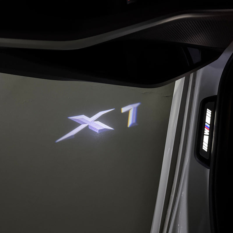 BMW  X1  LOGO PROJECTOT LIGHTS Nr.6001X03