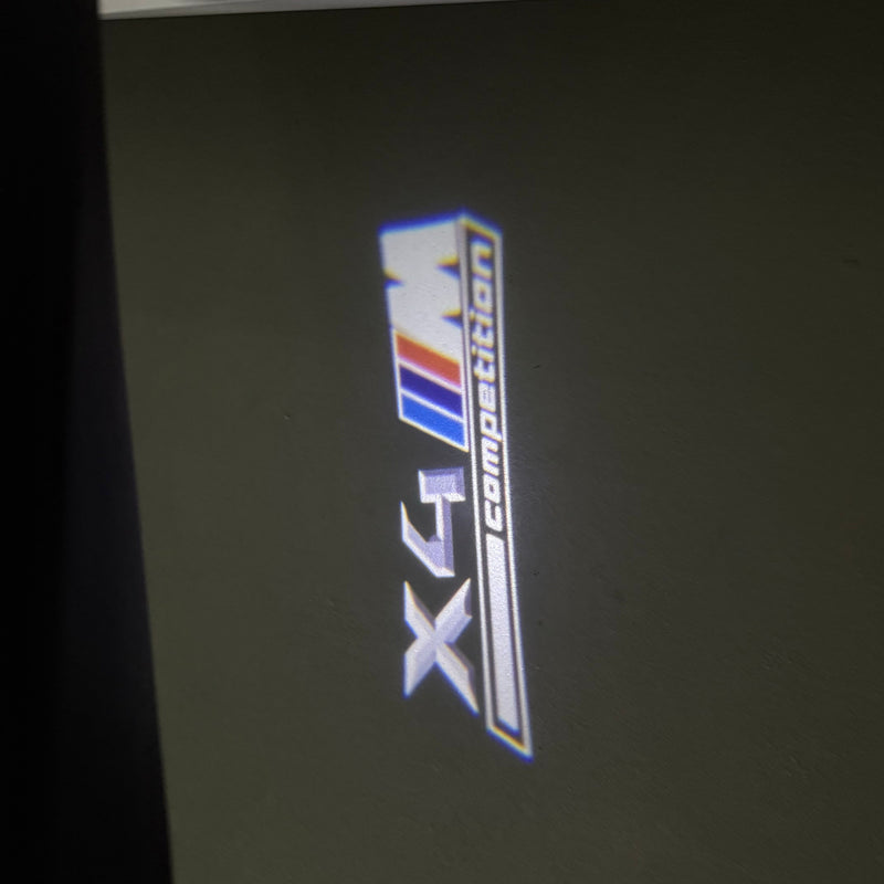 BMW  X4M  LOGO PROJECTOT LIGHTS Nr.600X411