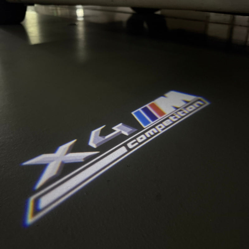 BMW  X4M  LOGO PROJECTOT LIGHTS Nr.600X411