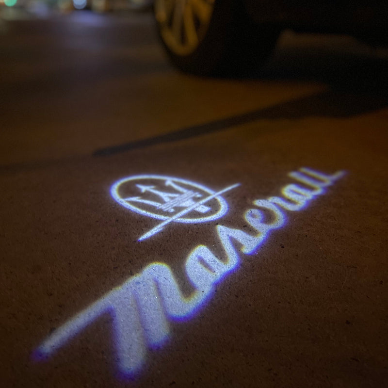 Maserati Original LOGO PROJECROTR LIGHTS Nr.18 (quantity 1 = 1 sets/2 door lights)