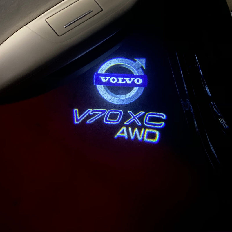 Volvo V 70 LOGO PROJECROTR LIGHTS Nr.06  (quantity  1 =  2 Logo Film /  2 door lights)